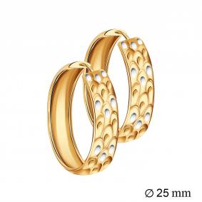 Золотые серьги МАГНАТ МА 021033 МА 021033 фото